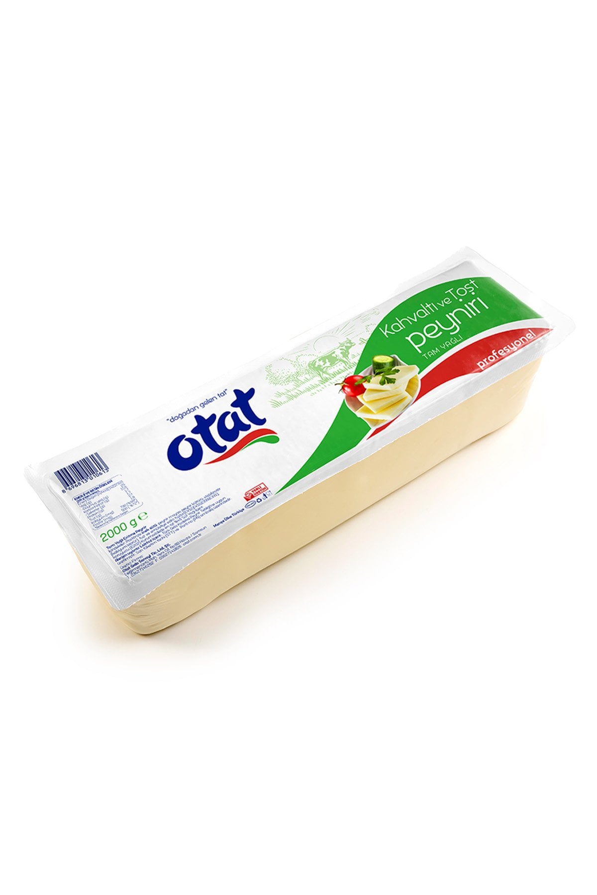 Otat Profesyonel Tost Peyniri Tam Yağlı 2000 G*2
