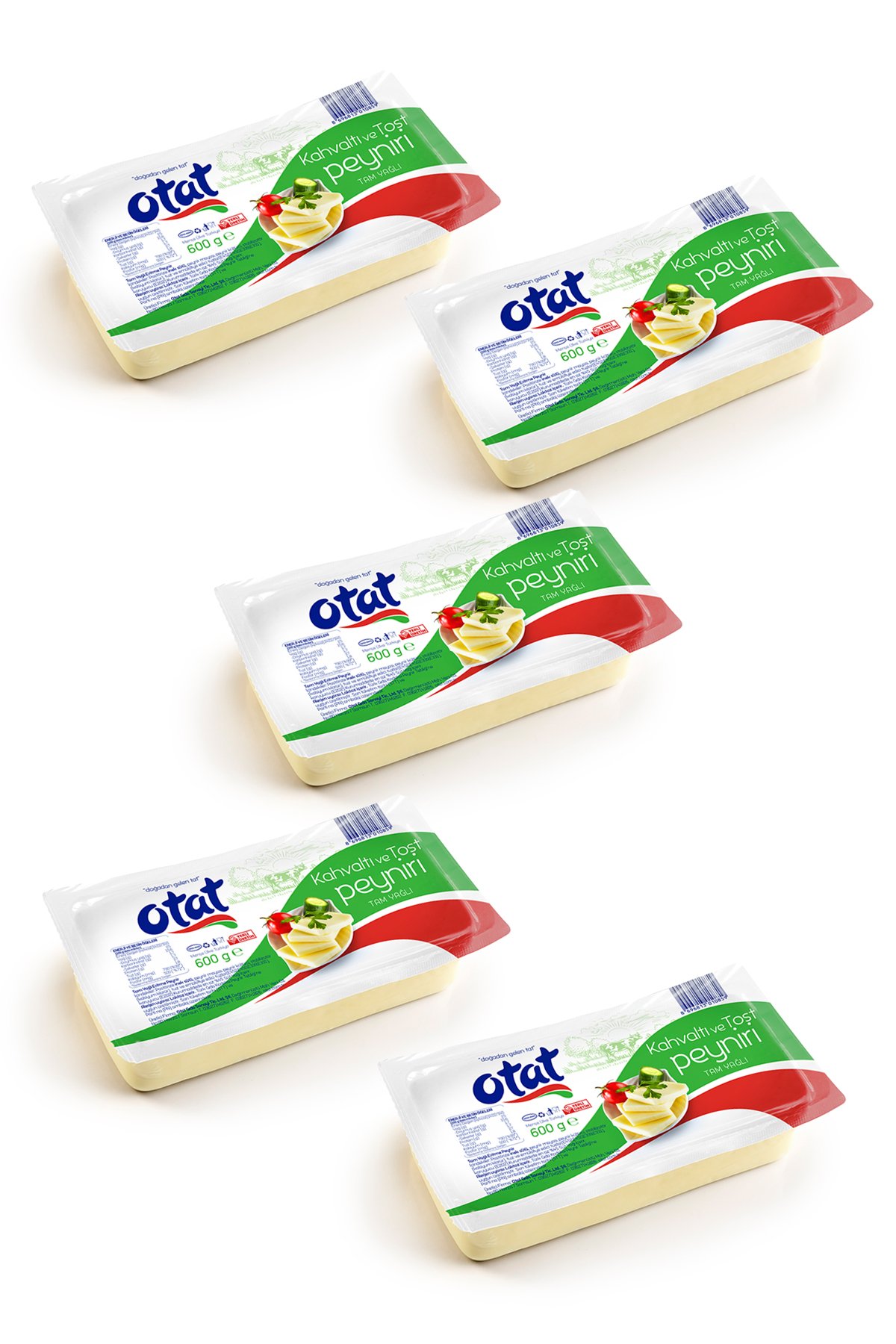 600 G OTAT TOST PEYNİR X 5 – Ekonomik Beşli Paket
