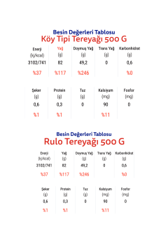 Otat Bol Tereyağlım Paketi