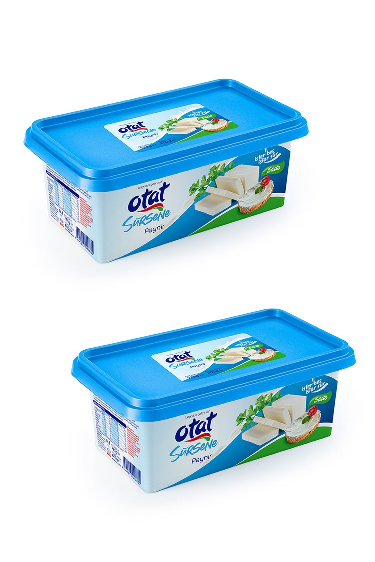 Otat Sürsene Sade Kaymaklı Peynir 600 G* 2 İkli Ekonomik Paket